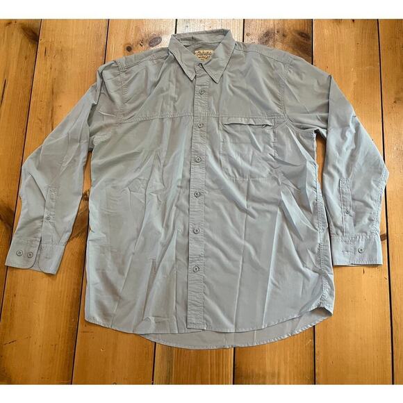 Cabela's Mens Outdoor Button up shirt. Breathable. Fishing. Pocket Size Large - Picture 1 of 6